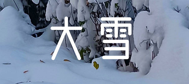 今日大雪 | 清風(fēng)一念，落雪為安。 盼歲月無恙，今冬不寒。